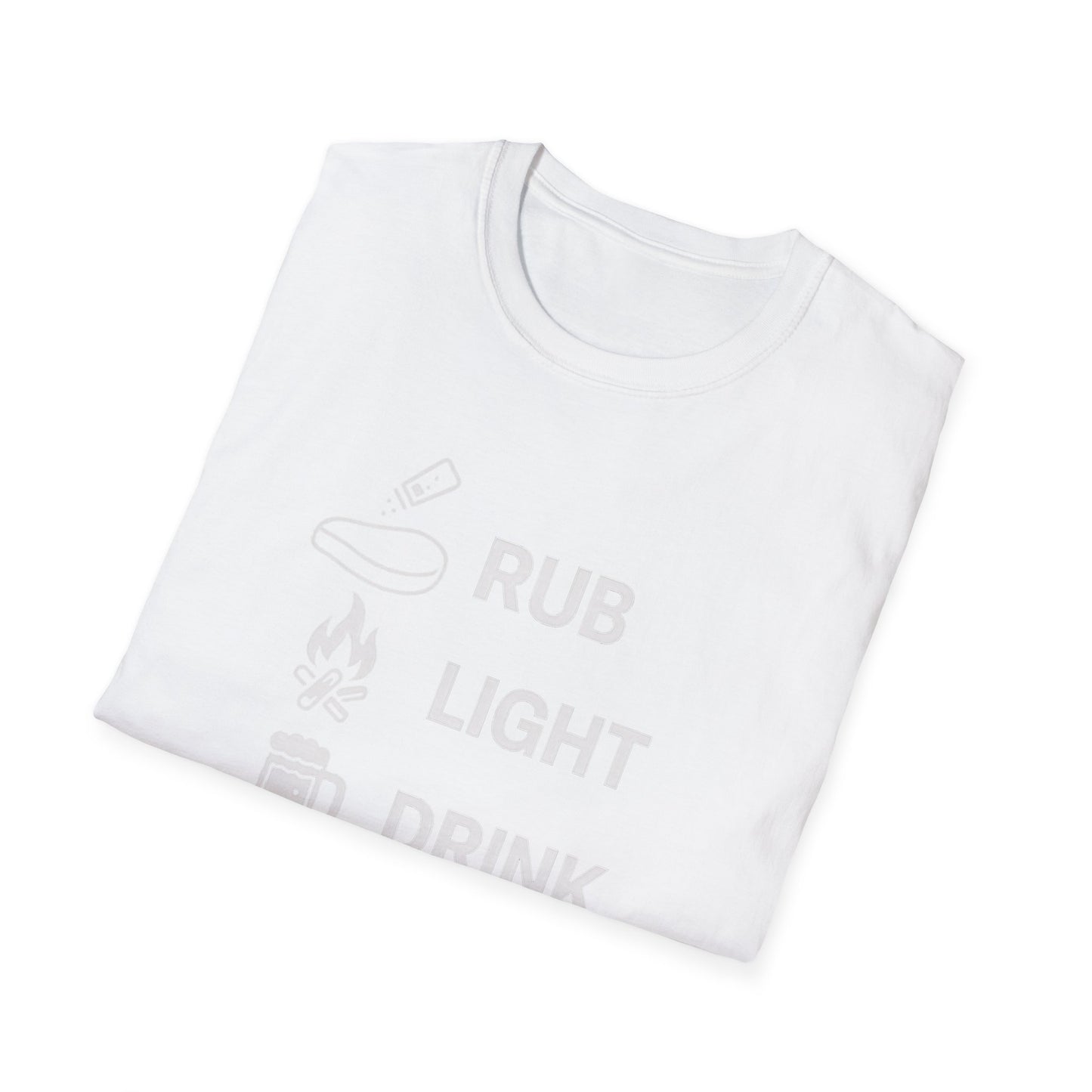 Rub Light Drink Wait Repeat T-Shirt