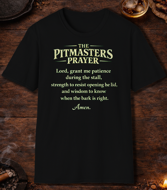 Pitmasters Prayer T-Shirt - Black