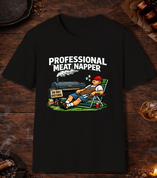 Professional Meat Napper T-Shirt - Black