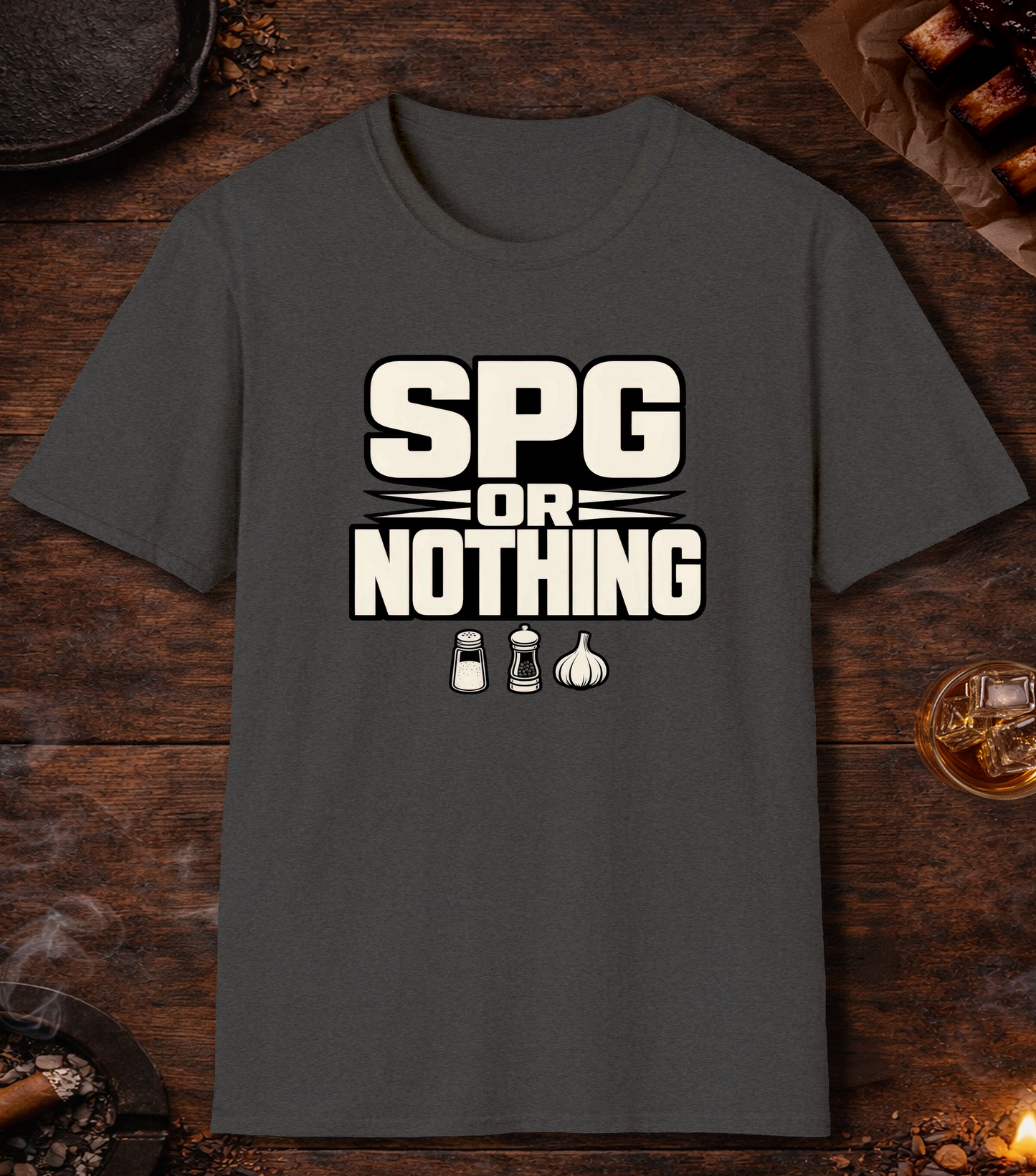 SPG or Nothing T-Shirt - Dark Heather