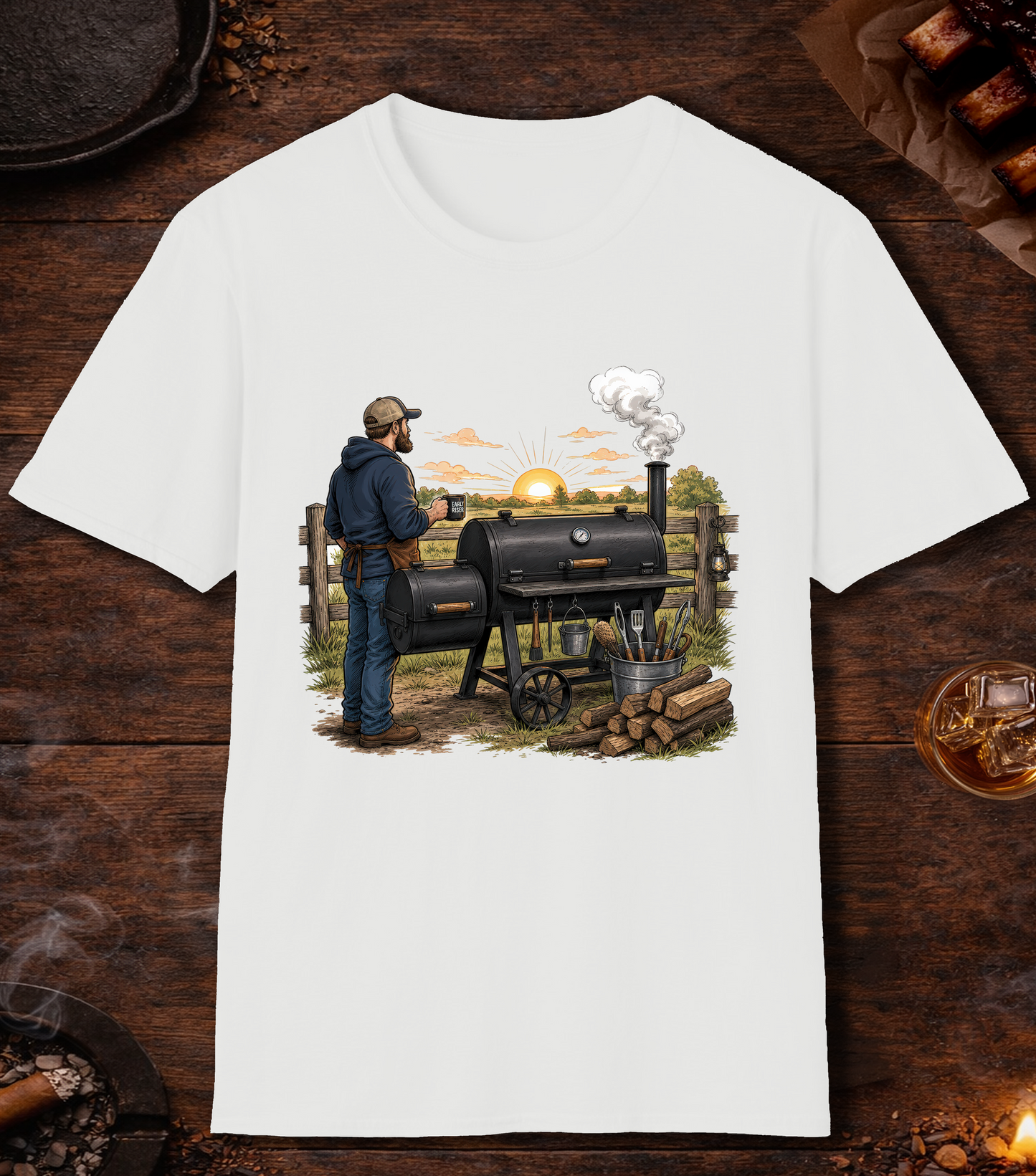 Early Riser T-Shirt - White
