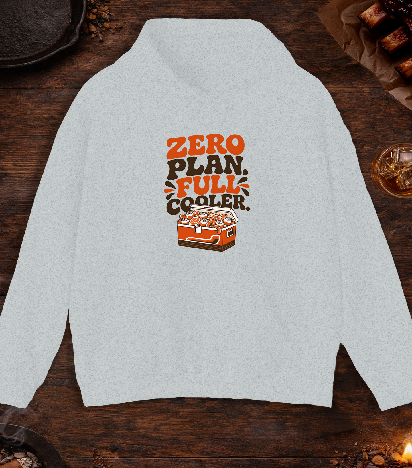 Full Cooler Hoodie - Ash