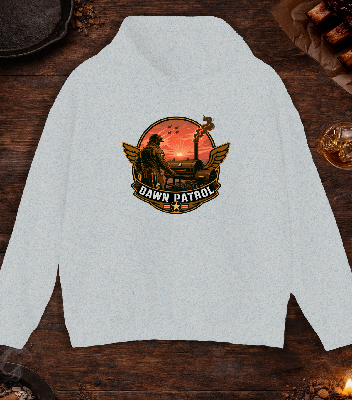 Dawn Patrol Hoodie - Ash