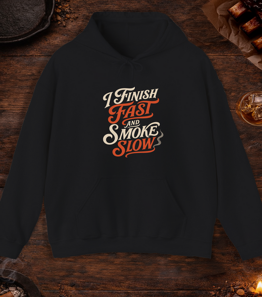 Finish Fast Smoke Slow Hoodie - Black