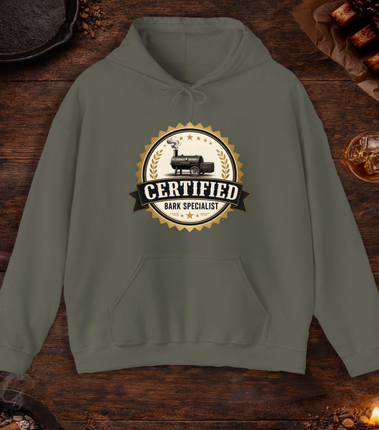 Certified Bark Specialist Hoodie - Military Green