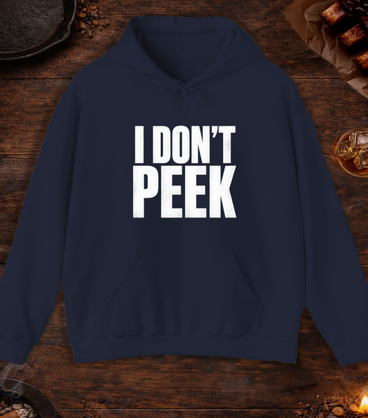 I Don't Peek Hoodie - Navy