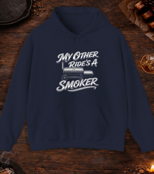 My Other Rides a Smoker Hoodie - Navy