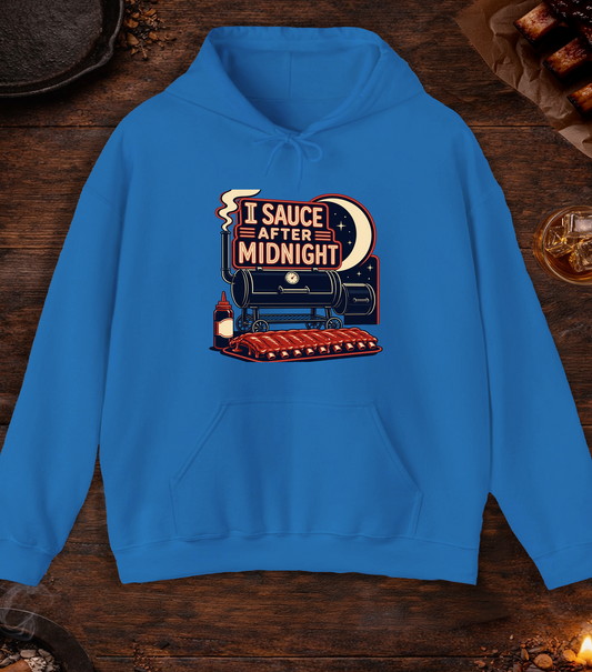 I Sauce After Midnight Hoodie - Royal