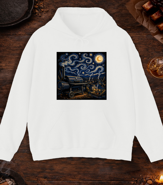 Smokey Night Hoodie - White