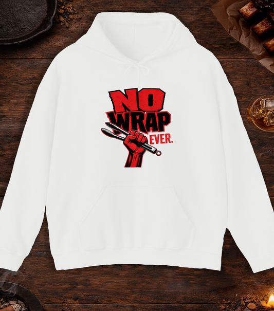 No Wrap Ever Hoodie - White