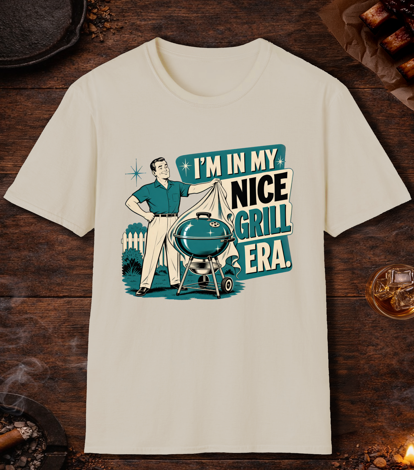 Nice Grill Era T-Shirt - Sand