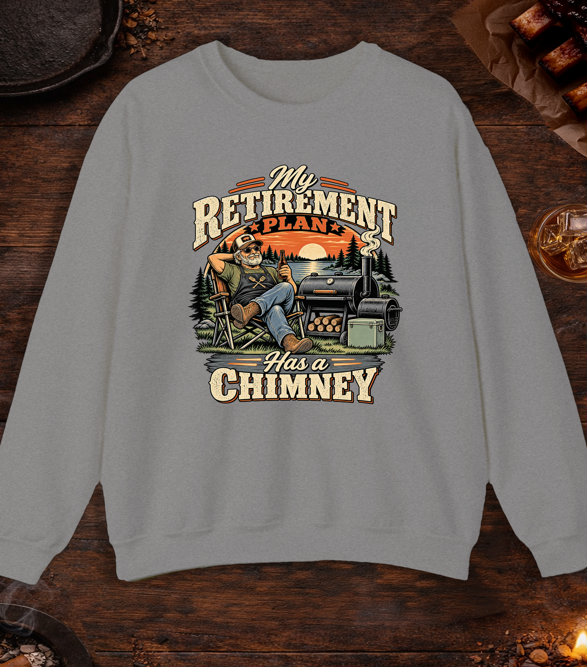 Retirement Plan Chimney - Sport Grey