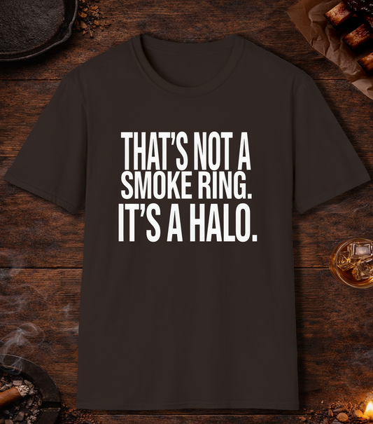 Smoke Ring Halo T-Shirt - Dark Chocolate