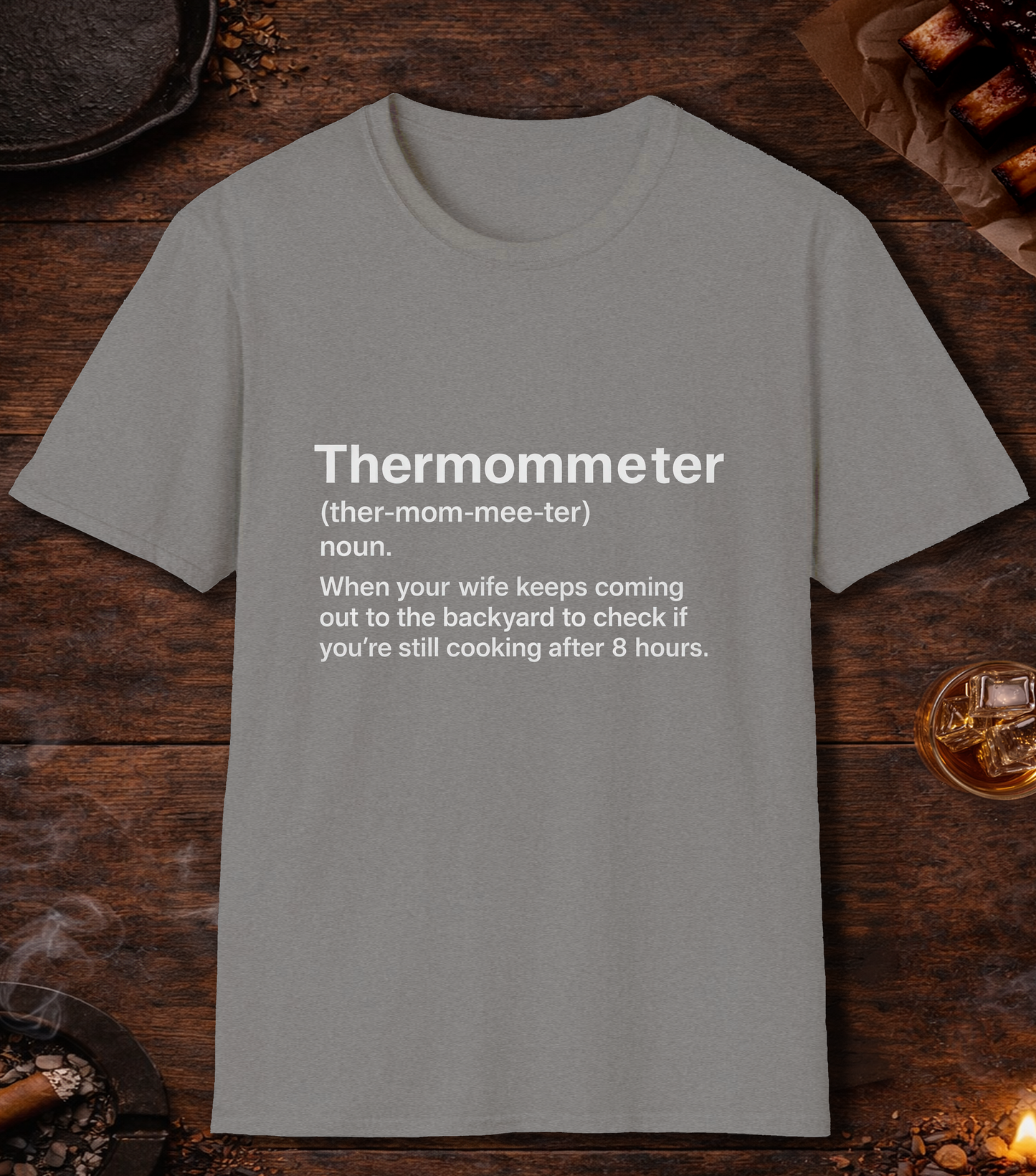 Thermommeter T-Shirt - Sport Grey