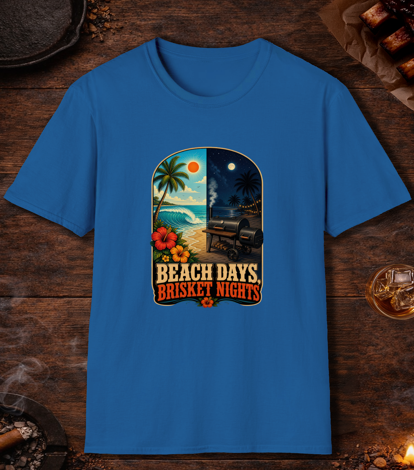 Beach Days T-Shirt - Royal