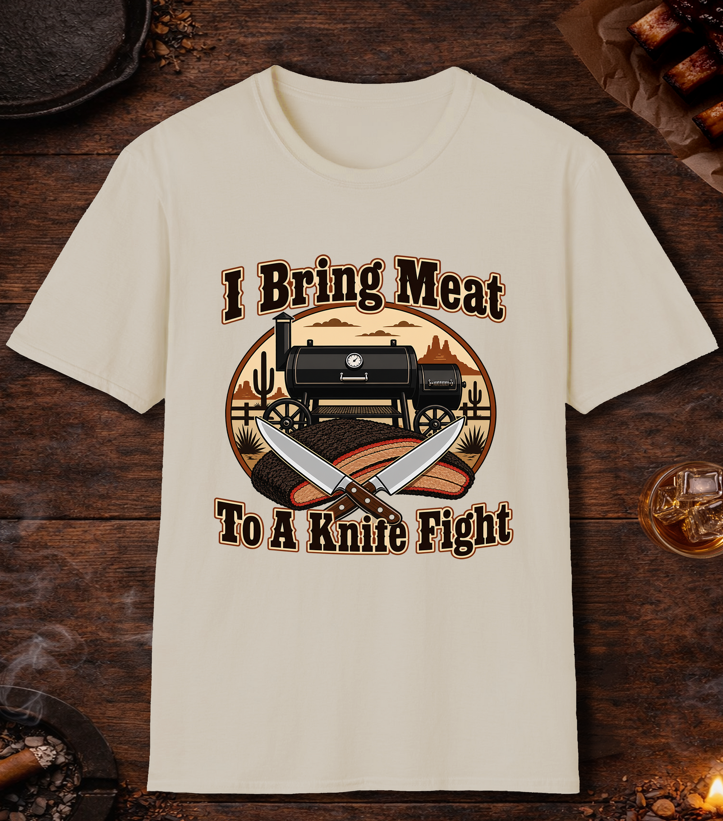 I Bring Meat To A Knife Fight - Sand
