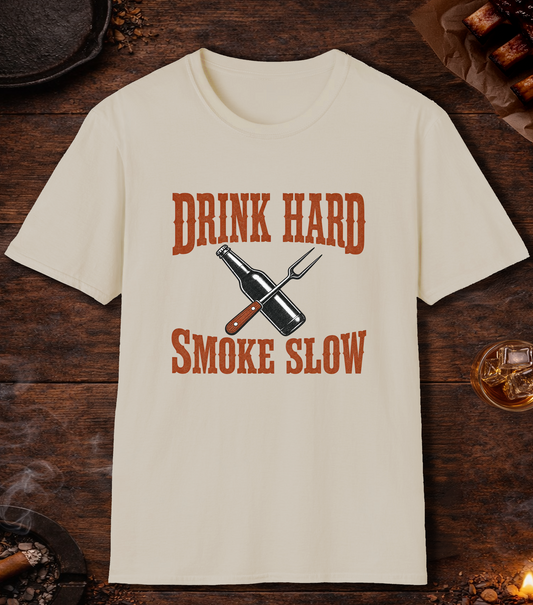 Drink Hard Smoke Slow T-Shirt - Sand