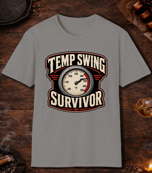 Temp Swing Survivor T-Shirt - Sport Grey