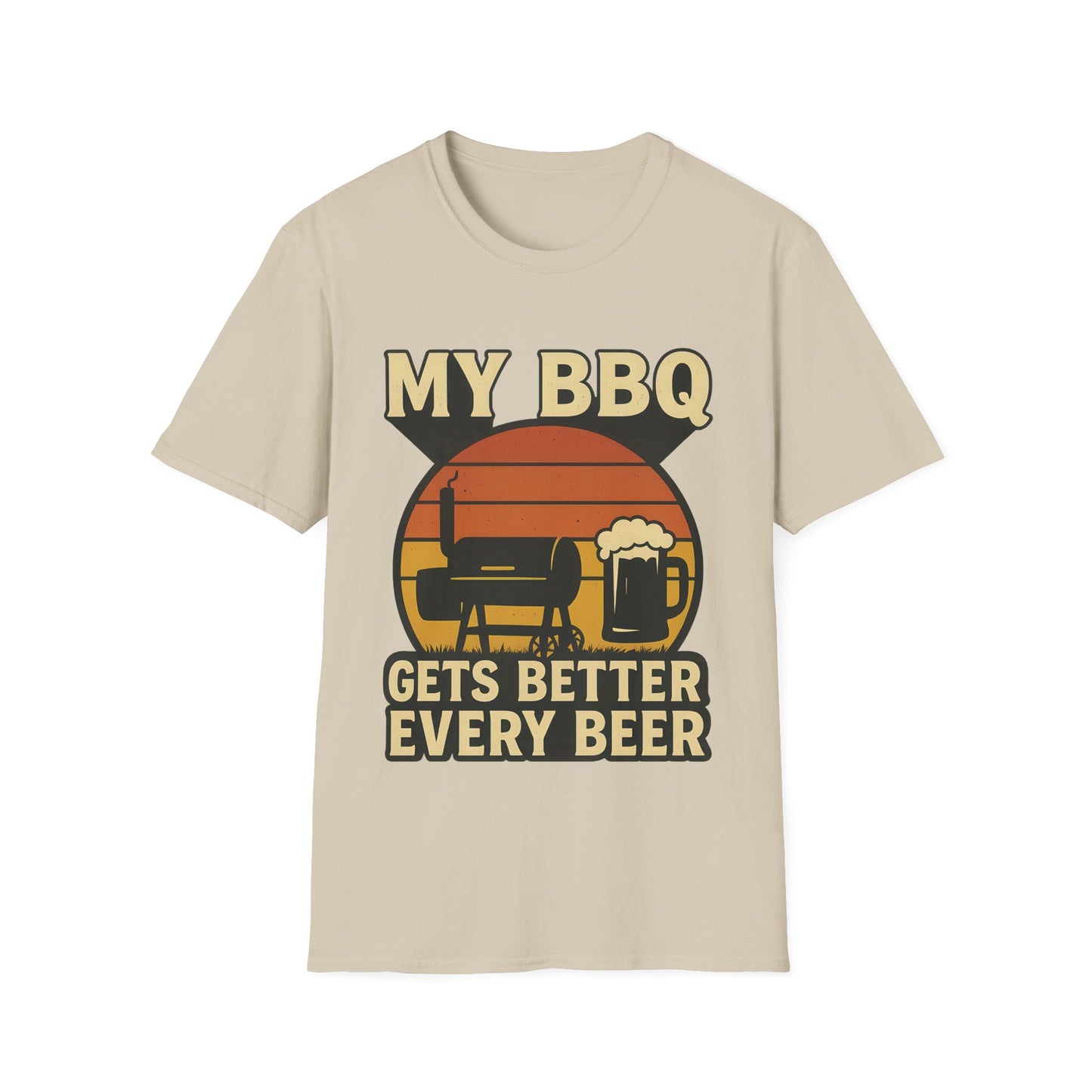 My BBQ Gets Better Every Beer T-Shirt