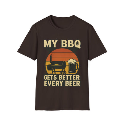 My BBQ Gets Better Every Beer T-Shirt
