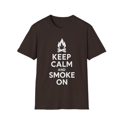 Keep Calm And Smoke On T-Shirt