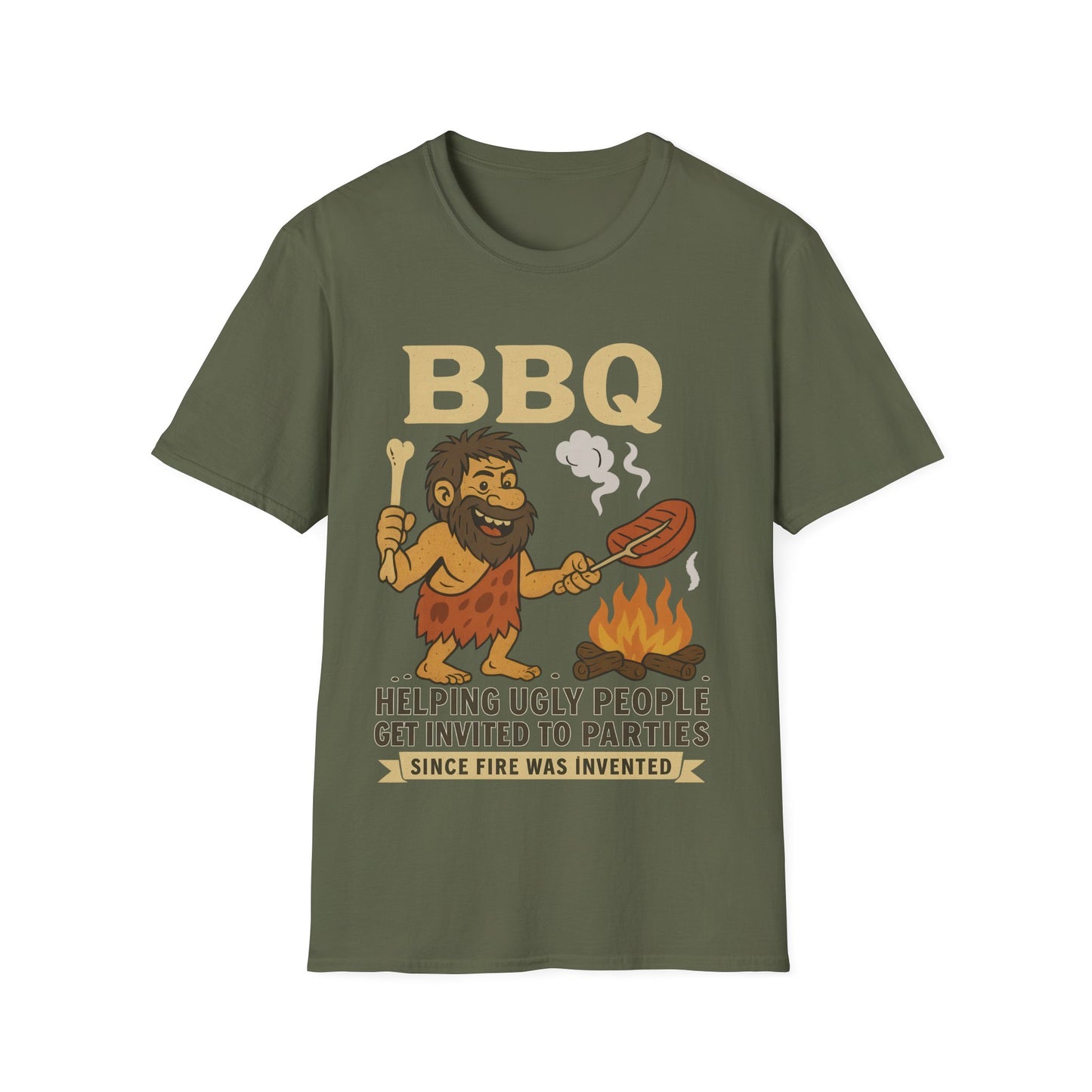 BBQ Helping Ugly People Get Invited To Parties T-Shirt