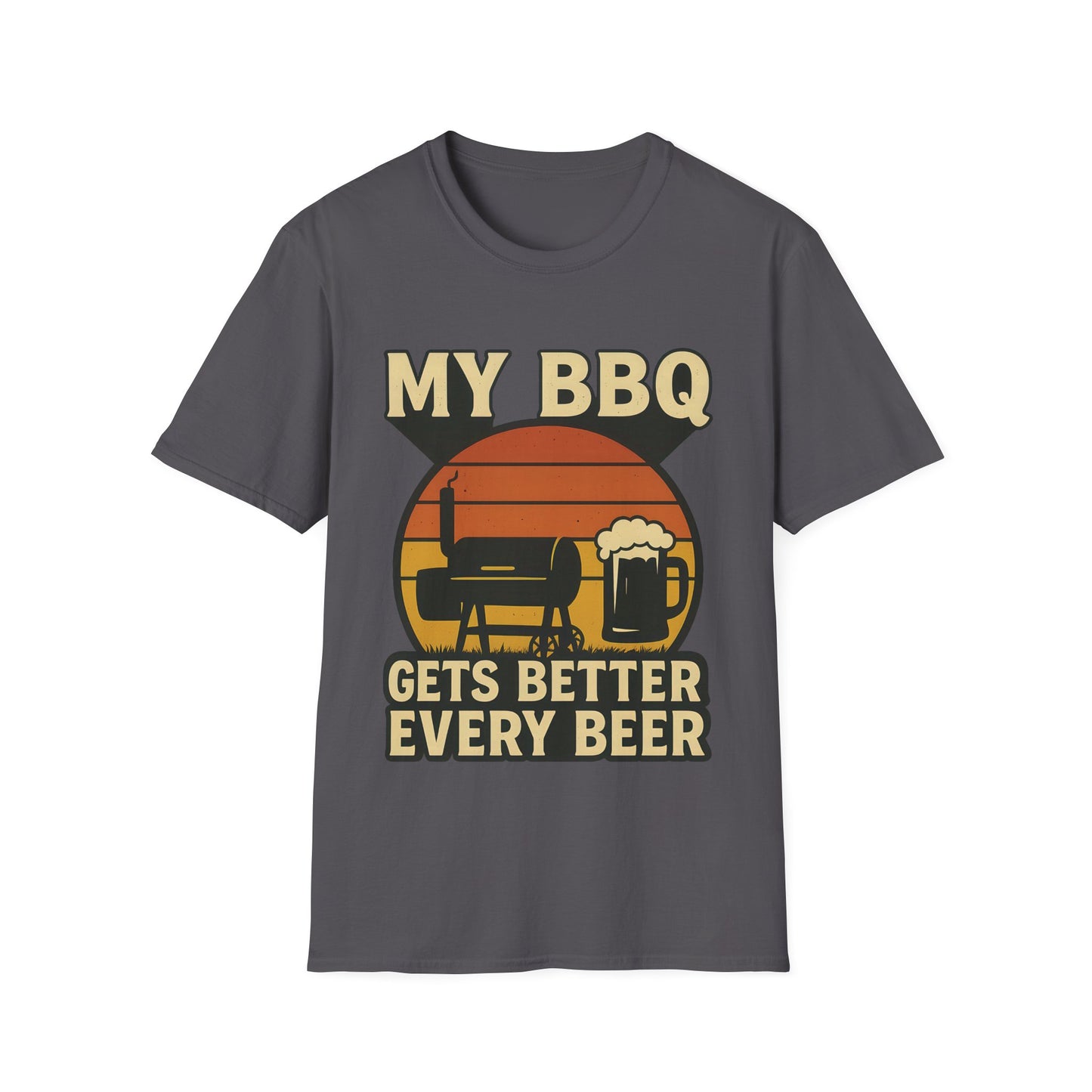 My BBQ Gets Better Every Beer T-Shirt