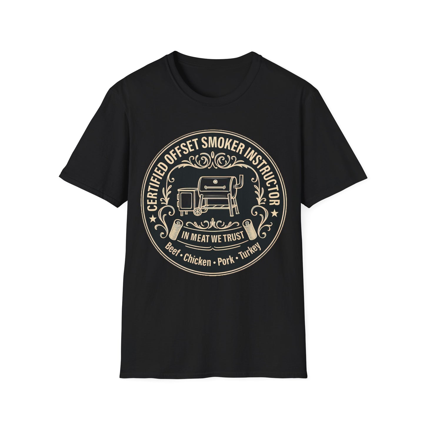 Certified Offset Smoker Instructor T-Shirt