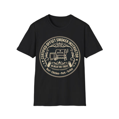 Certified Offset Smoker Instructor T-Shirt
