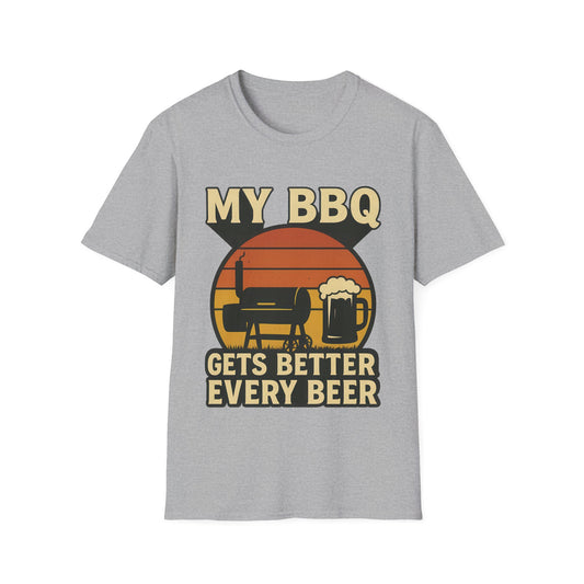 My BBQ Gets Better Every Beer T-Shirt