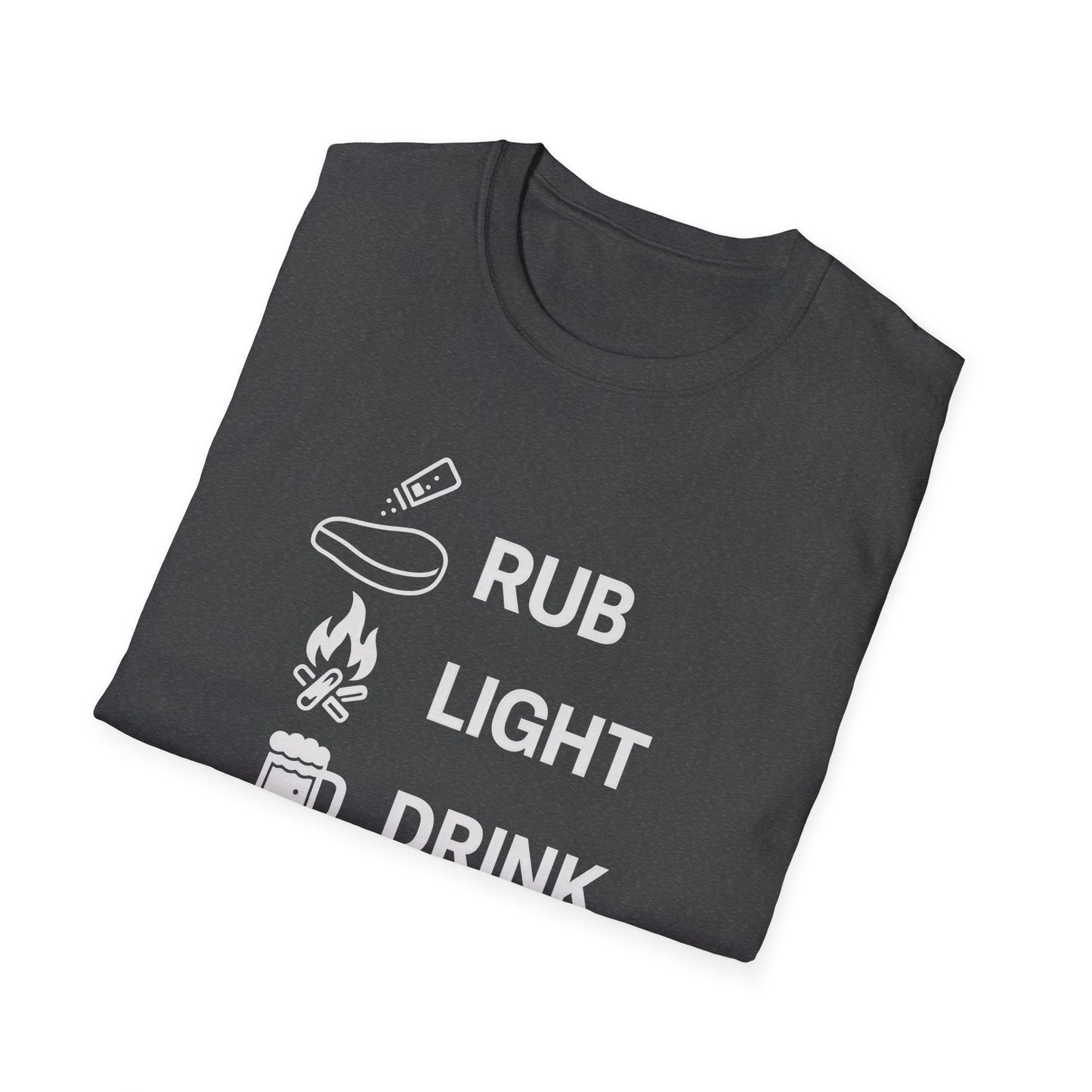 Rub Light Drink Wait Repeat T-Shirt