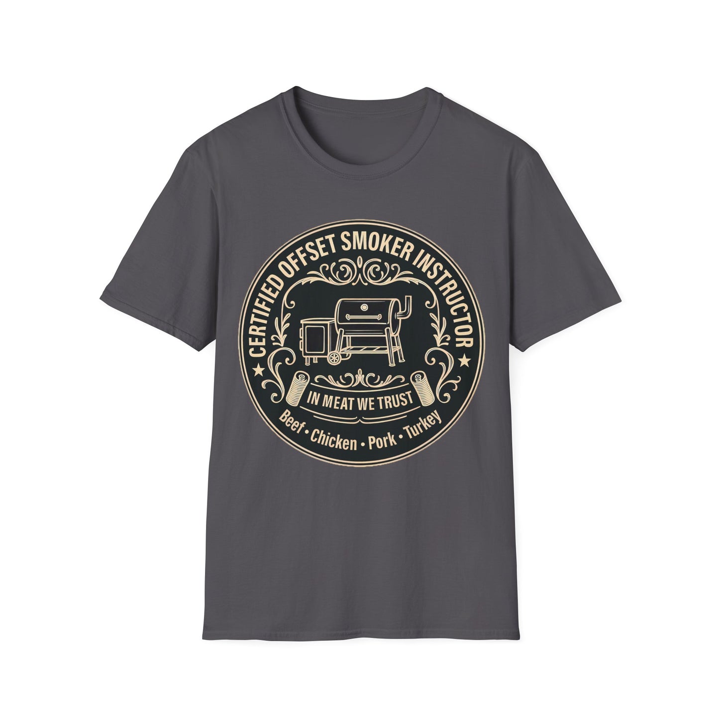 Certified Offset Smoker Instructor T-Shirt