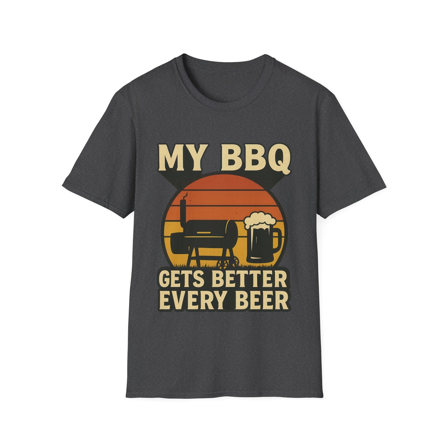 My BBQ Gets Better Every Beer T-Shirt