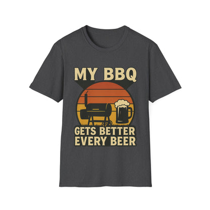 My BBQ Gets Better Every Beer T-Shirt