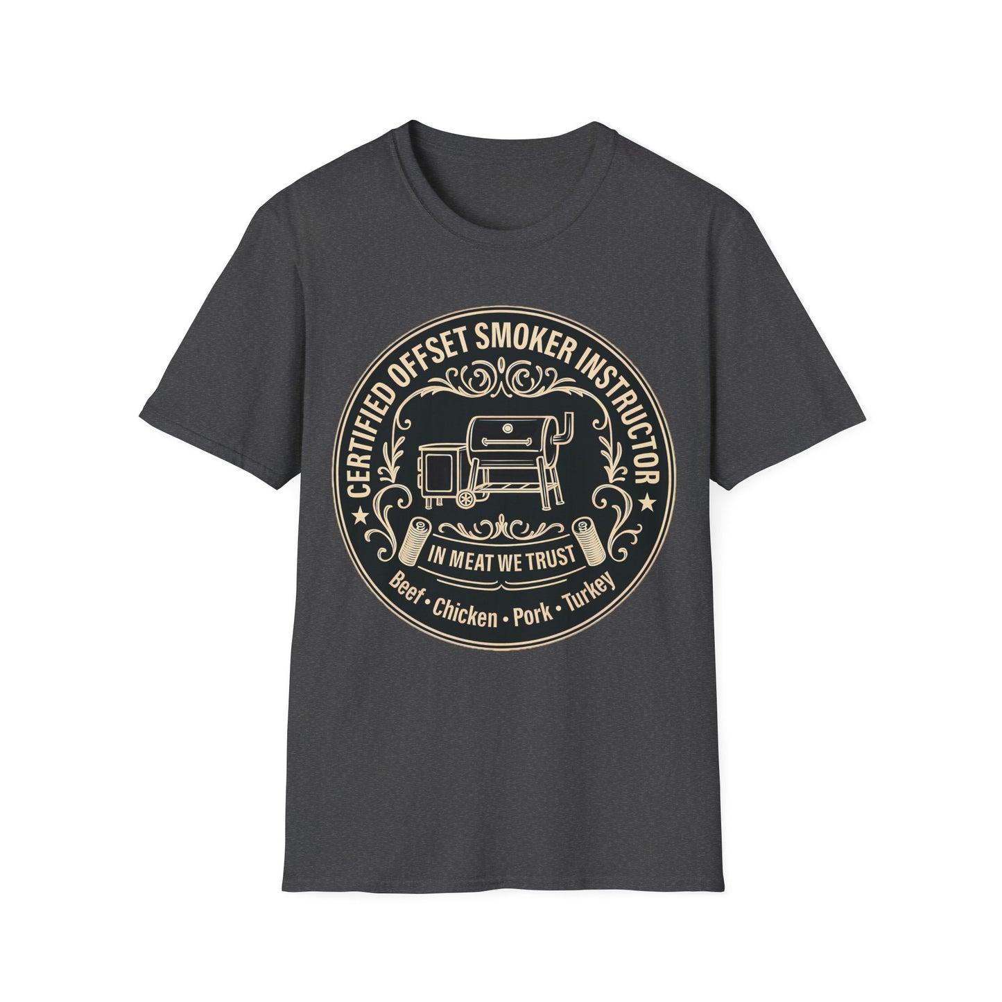 Certified Offset Smoker Instructor T-Shirt