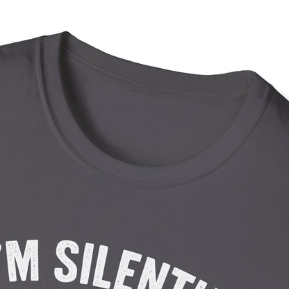 I'm Silently Judging Your Pellet Grill T-Shirt