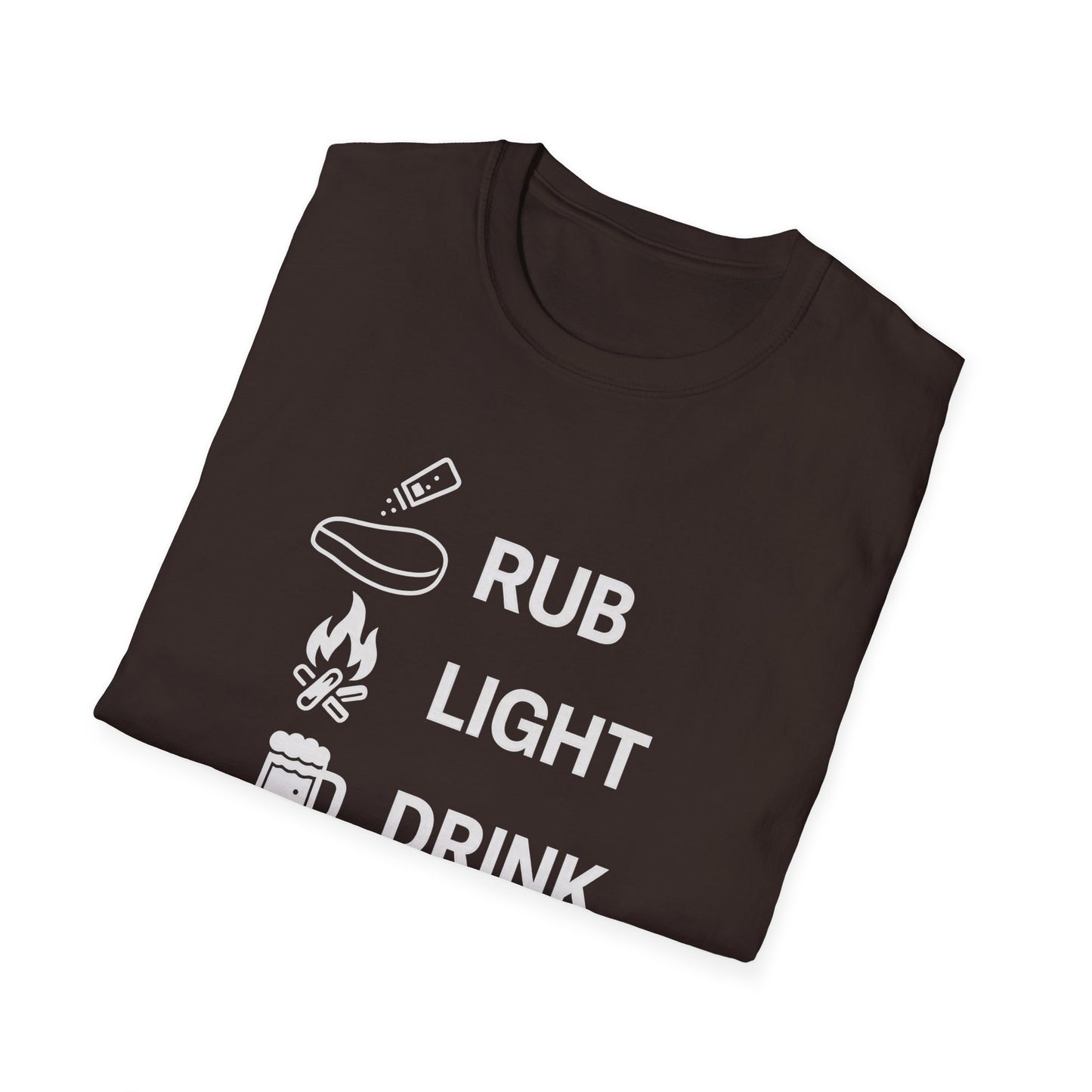 Rub Light Drink Wait Repeat T-Shirt