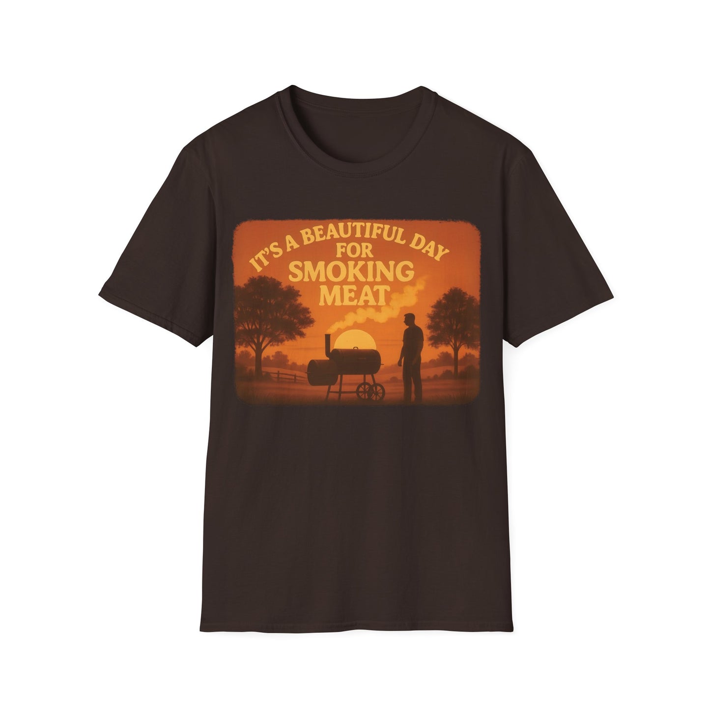 It's A Beautiful Day For Smoking Meat T-Shirt