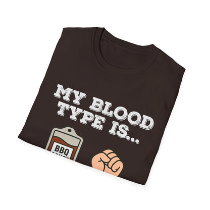 My Blood Type Is BBQ Sauce T-Shirt