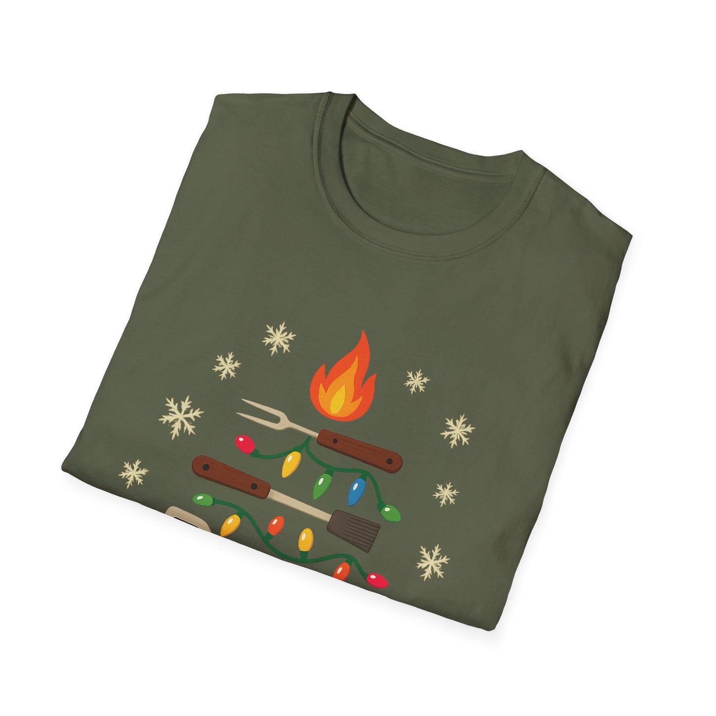 BBQ Tools Christmas Tree T-Shirt