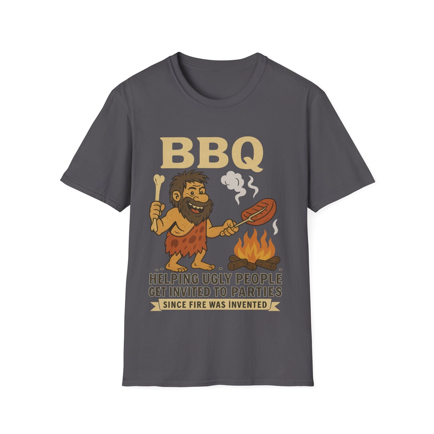 BBQ Helping Ugly People Get Invited To Parties T-Shirt