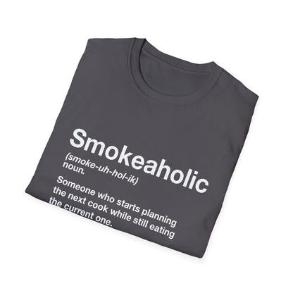 Smokeaholic Definition T-Shirt