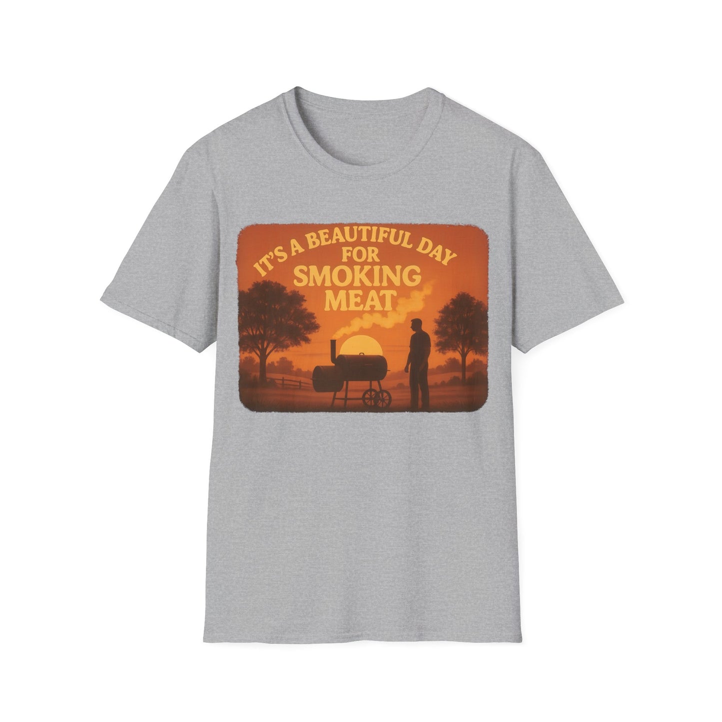 It's A Beautiful Day For Smoking Meat T-Shirt