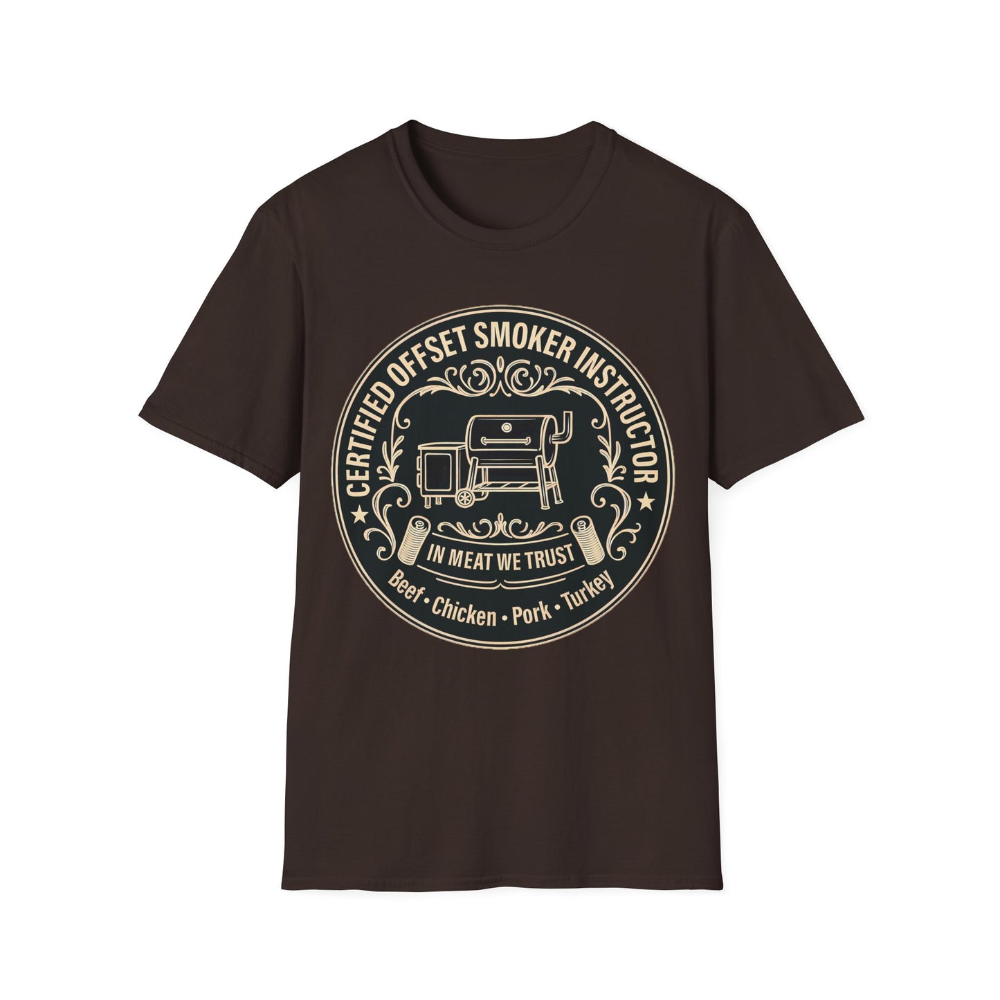 Certified Offset Smoker Instructor T-Shirt