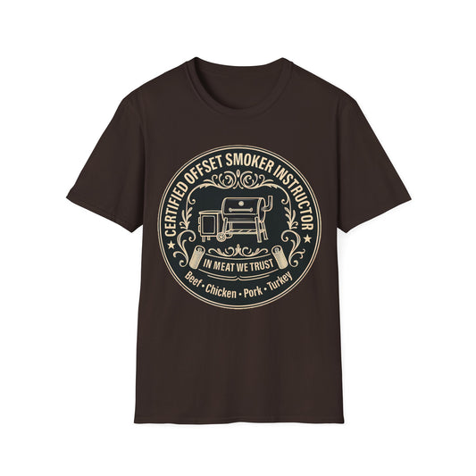 Certified Offset Smoker Instructor T-Shirt