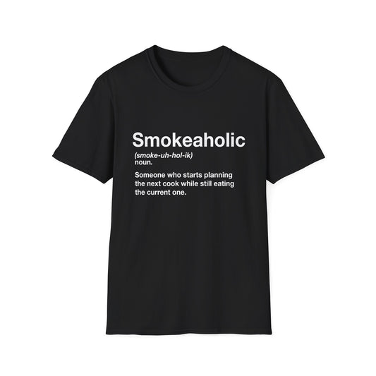 Smokeaholic Definition T-Shirt