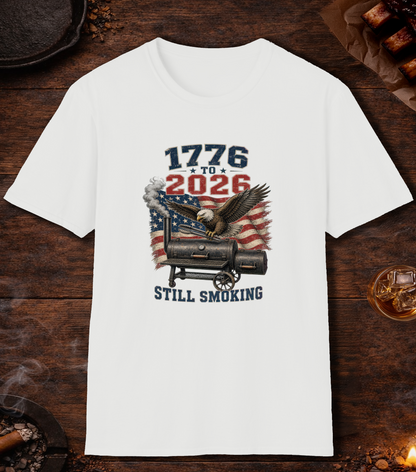 1776 to 2026 Smoking T-Shirt - White