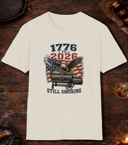 1776 to 2026 Smoking T-Shirt - Natural