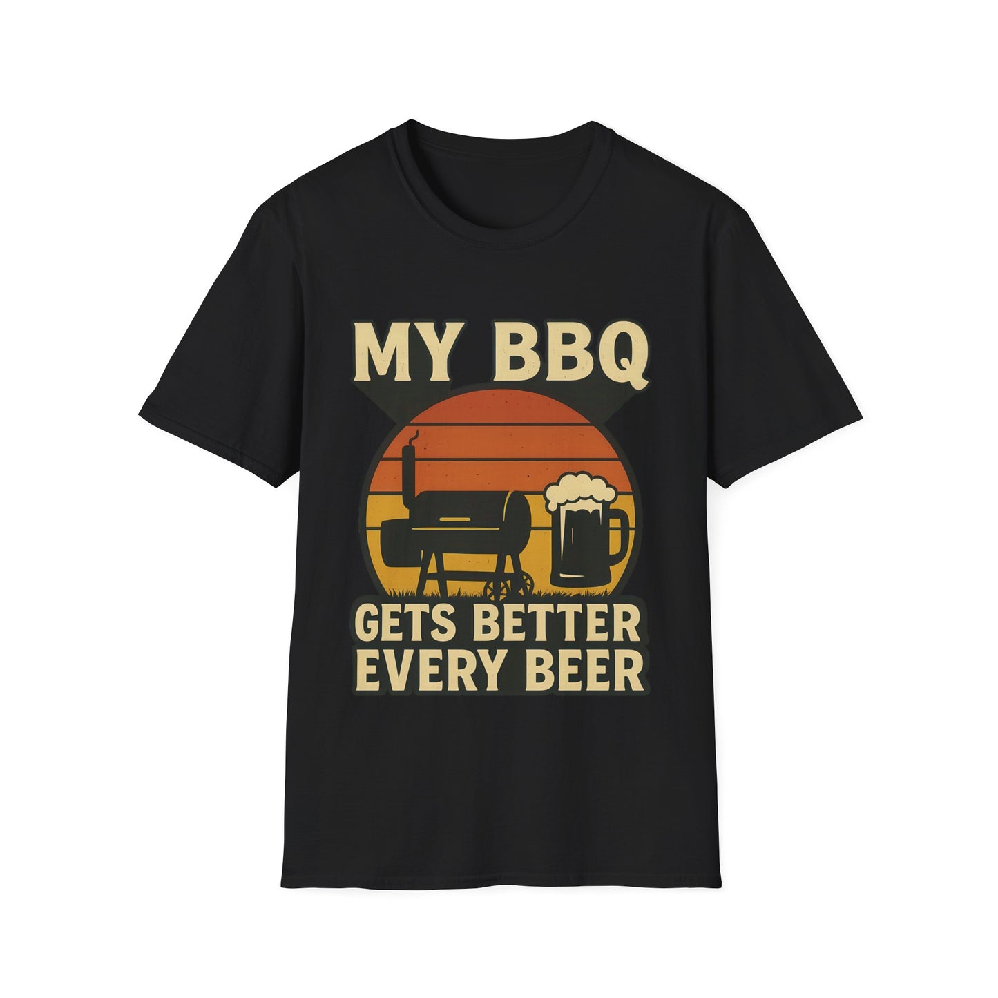 My BBQ Gets Better Every Beer T-Shirt