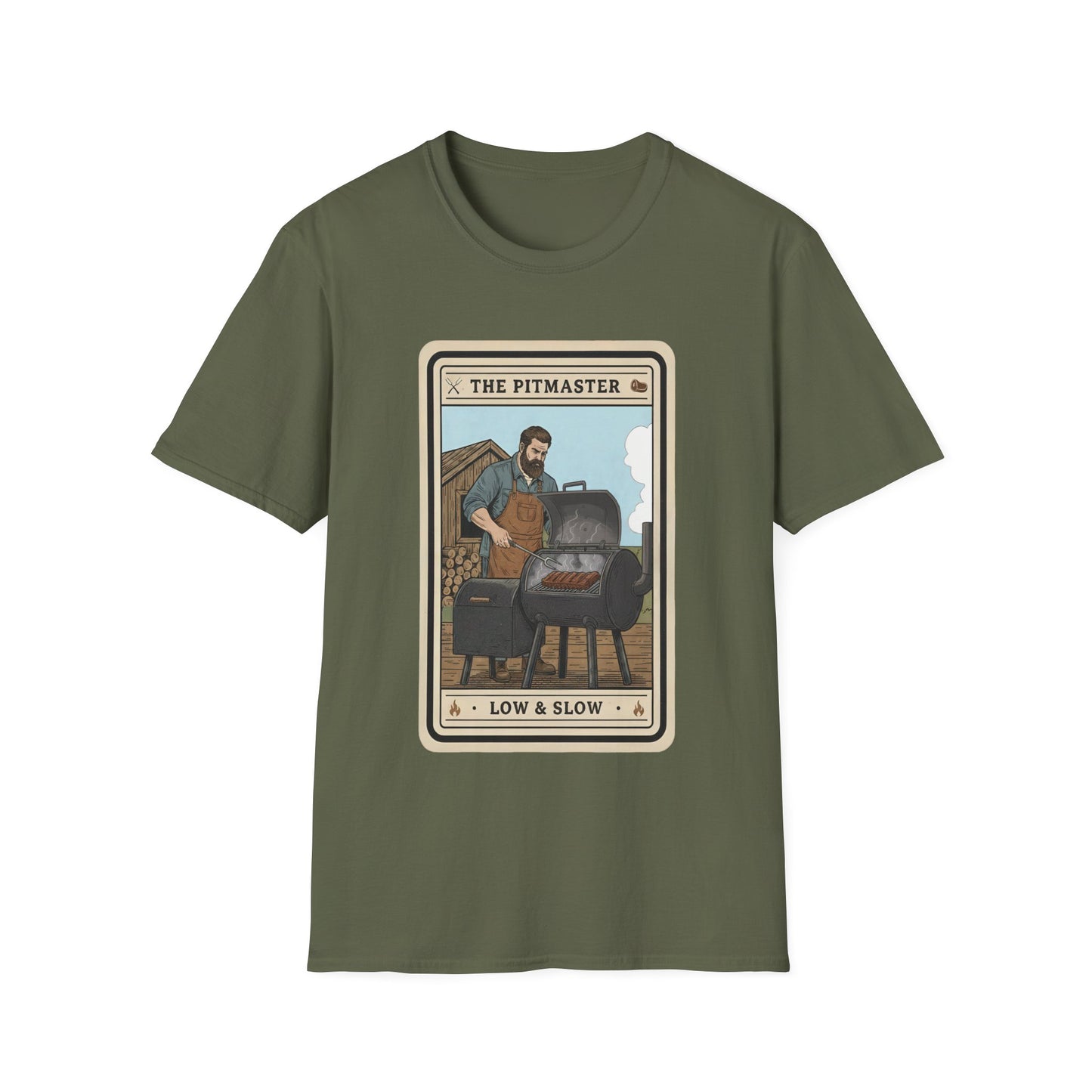 Pitmaster Tarot Card T-Shirt